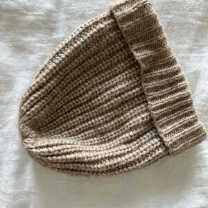Margaux Lonnberg wool/cotton knit Beanie